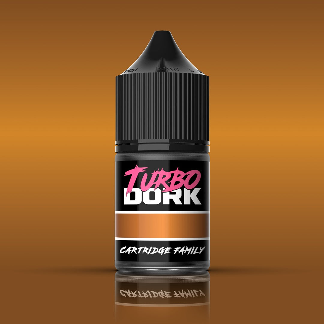 Turbo Dork - Cartridge Family Metallic Acrylic Paint 22ml Bottle