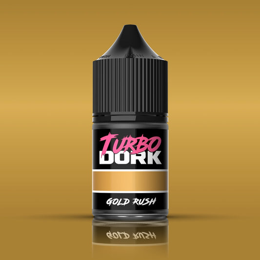 Turbo Dork - Gold Rush Metallic Acrylic Paint 22ml Bottle