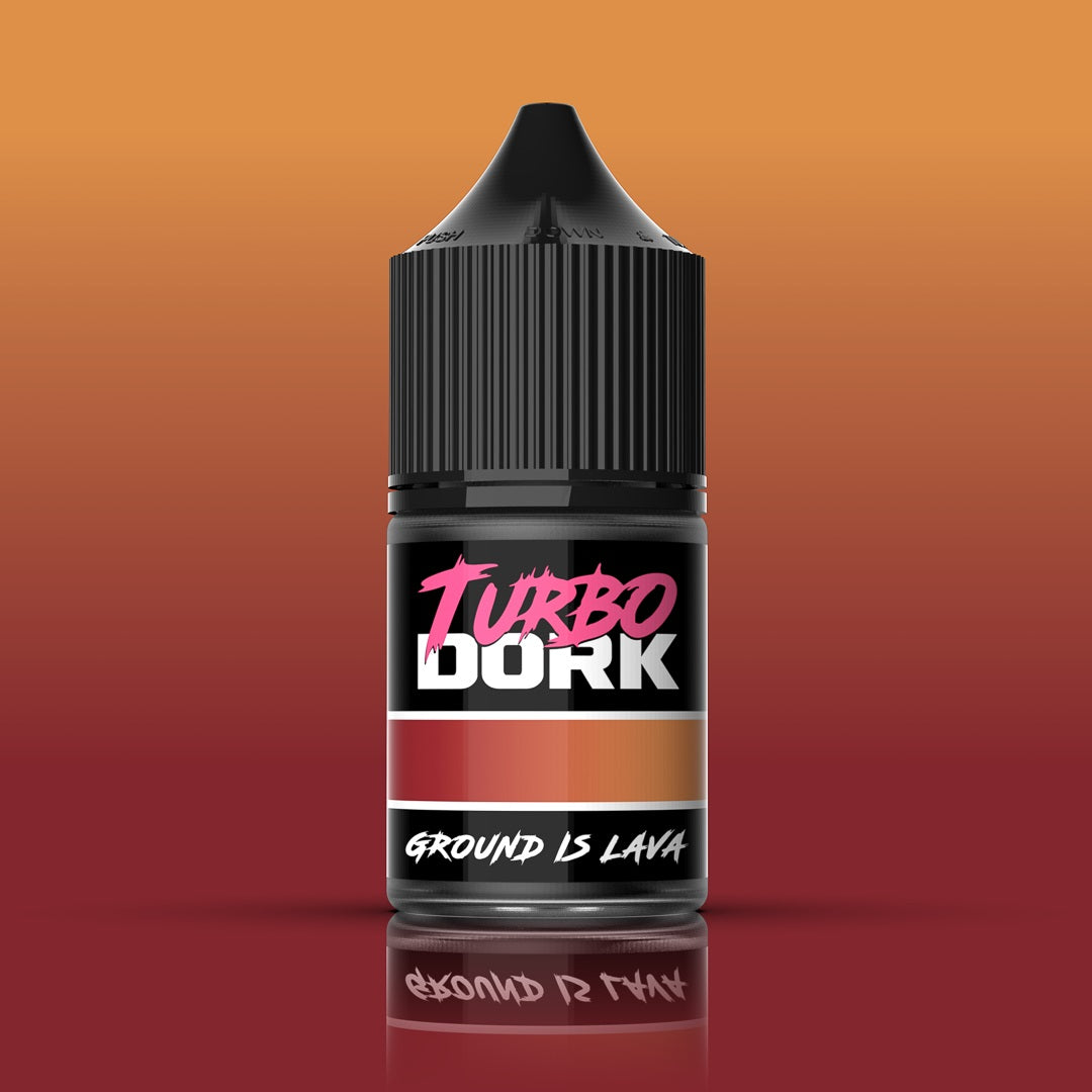 Turbo Dork - Ground Is Lava TurboShift Acrylic Paint 22ml Bottle