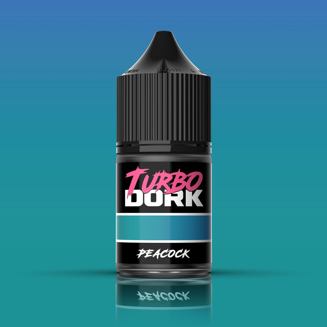 Turbo Dork - Peacock TurboShift Acrylic Paint 22ml Bottle