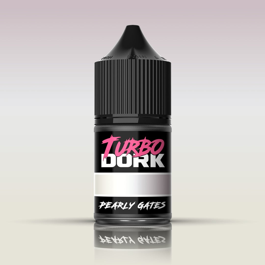 Turbo Dork - Pearly Gates Metallic Acrylic Paint 22ml Bottle