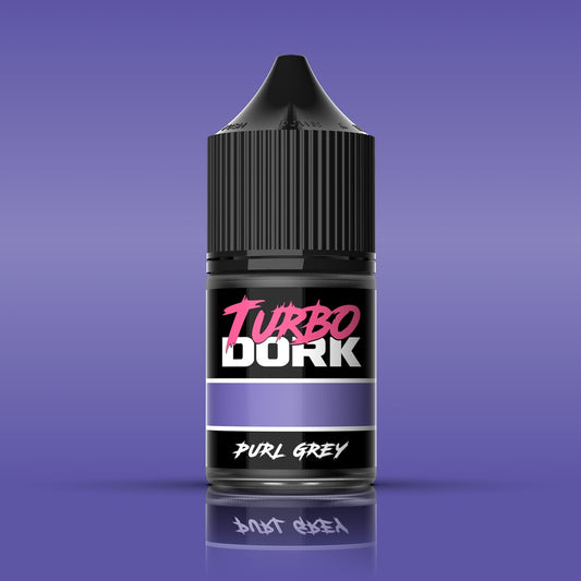 Turbo Dork - Purl Grey Metallic Acrylic Paint 22ml Bottle