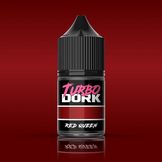 Turbo Dork - Red Queen Metallic Acrylic Paint 22ml Bottle