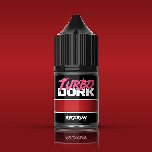 Turbo Dork - Redrum Metallic Acrylic Paint 22ml Bottle
