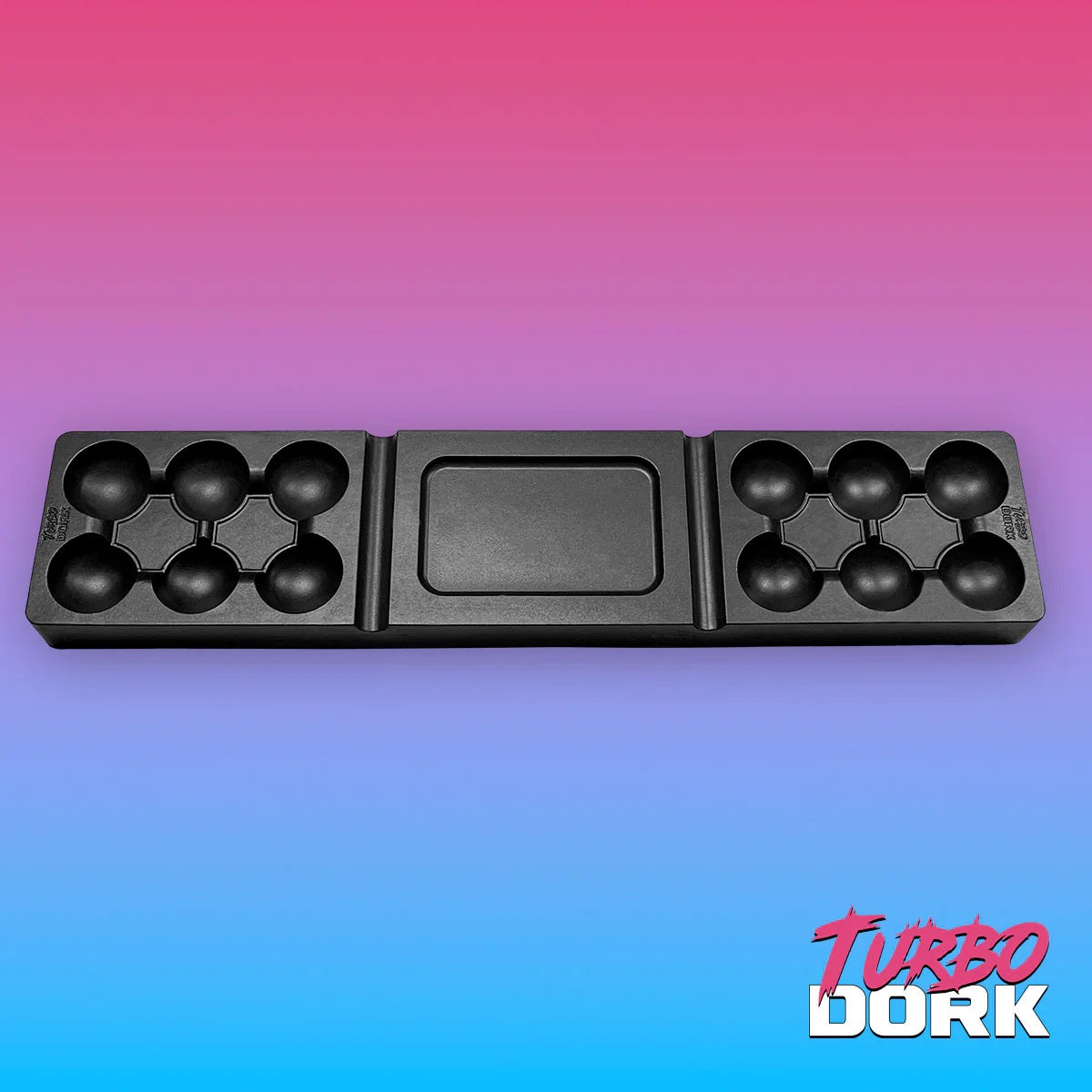 Turbo Dork Large Black Non-Stick Silicone Dry Palette