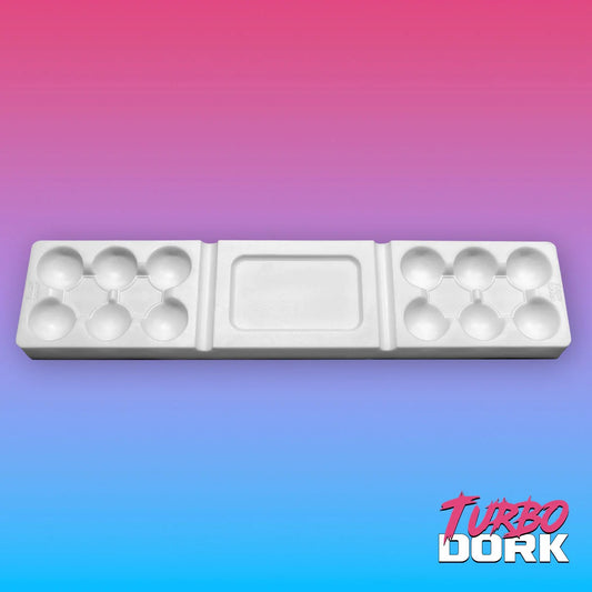 Turbo Dork Large White Non-Stick Silicone Dry Palette