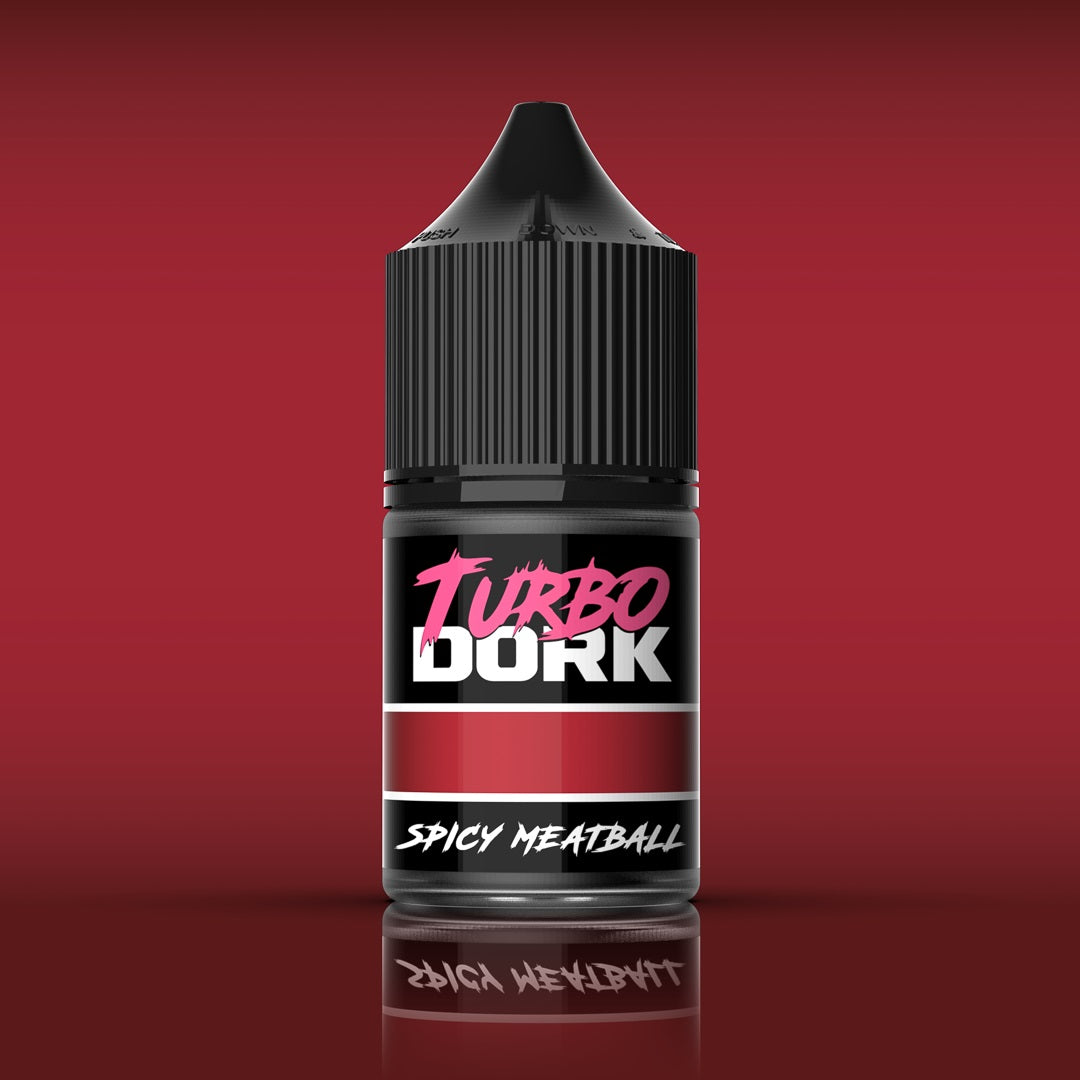 Turbo Dork - Spicy Meatball Metallic Acrylic Paint 22ml Bottle