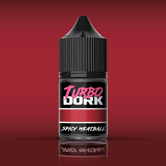 Turbo Dork - Spicy Meatball Metallic Acrylic Paint 22ml Bottle