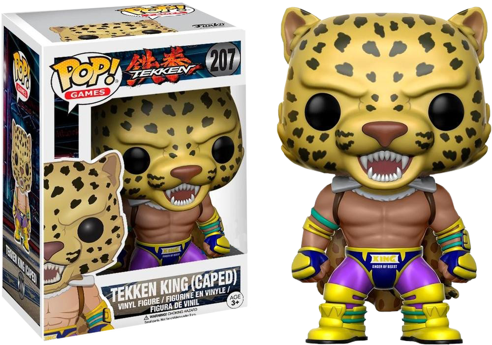 Tekken - Tekken King (Caped) US Exclusive Pop! Vinyl - Ozzie Collectables