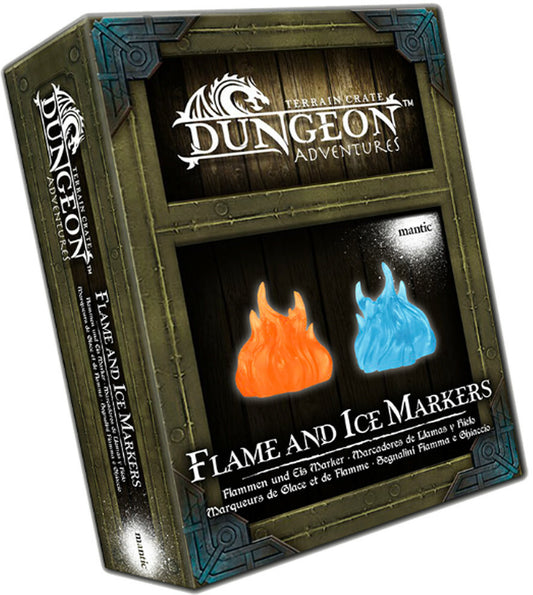 TerrainCrate: Dungeon Adventures: Flame and Ice Markers