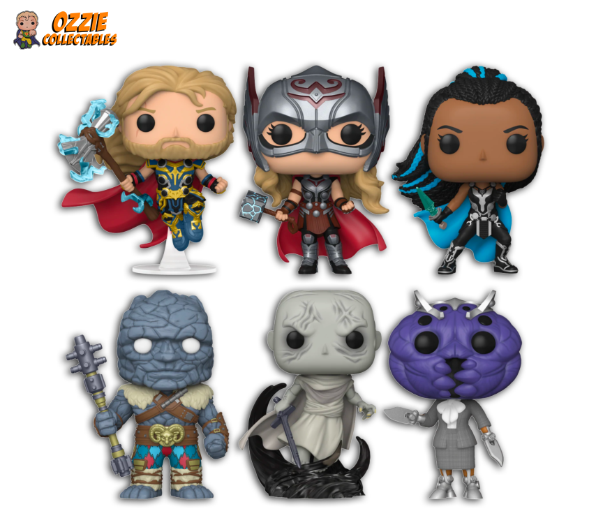 Thor 4: Love and Thunder Bundle - 6 POP! Vinyls