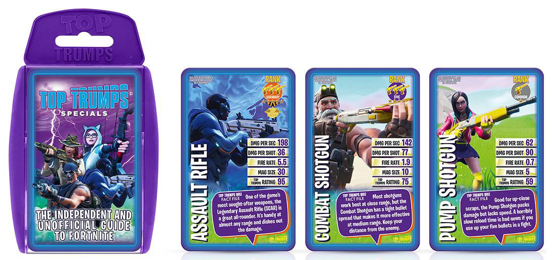 Top Trumps The Independent Unofficial Guide to Fortnite