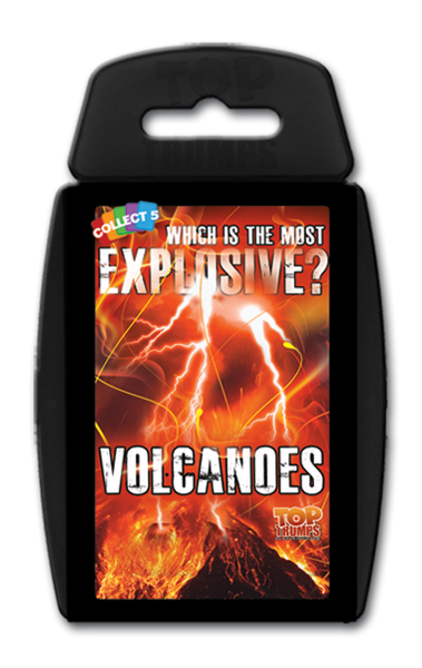 Top Trumps: Volcanoes - Ozzie Collectables