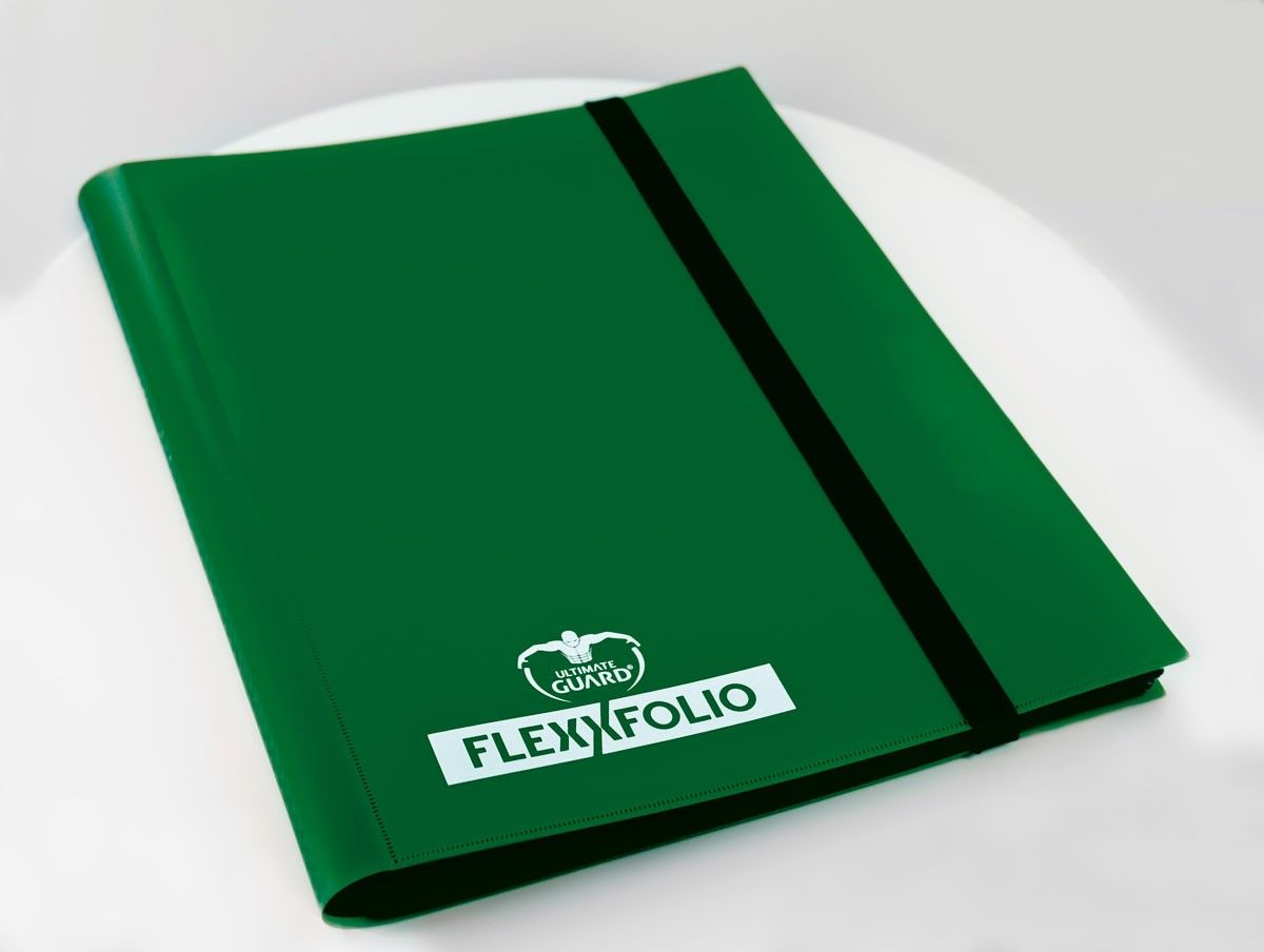 Ultimate Guard 4-Pocket FlexXfolio Green Folder - Ozzie Collectables