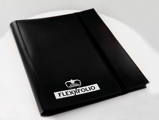Ultimate Guard 4-Pocket FlexXfolio Black Folder - Ozzie Collectables