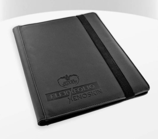 Ultimate Guard 9-Pocket FlexXfolio XenoSkin Black Folder - Ozzie Collectables