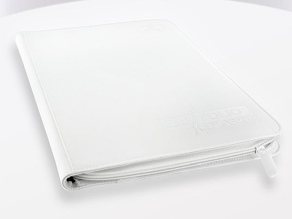 Ultimate Guard 9-Pocket ZipFolio XenoSkin White Folder - Ozzie Collectables