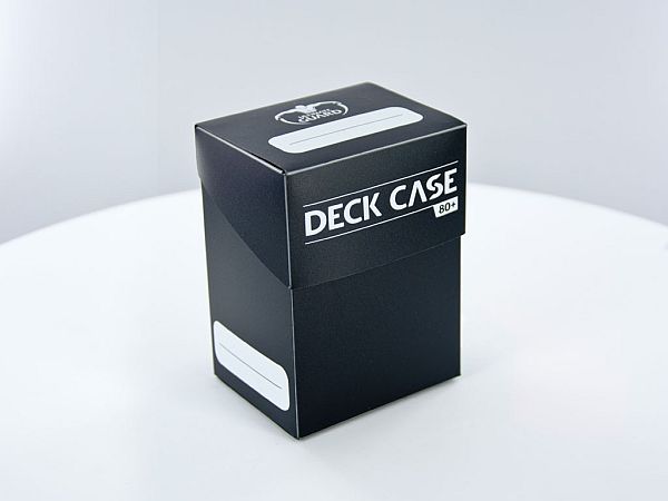 Ultimate Guard Deck Case 80+ Standard Size Black Deck Box - Ozzie Collectables