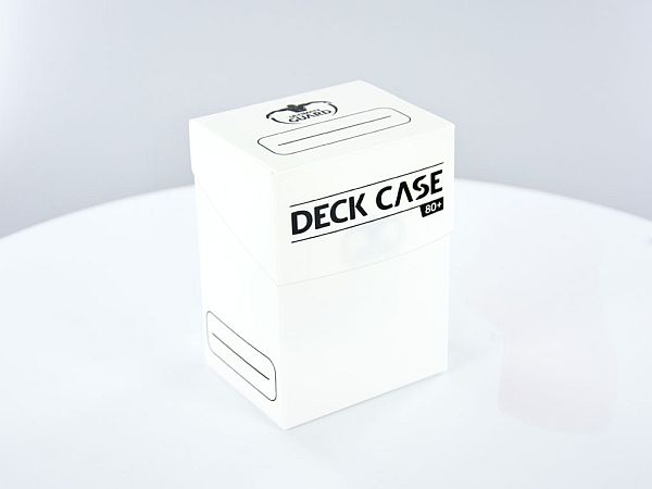 Ultimate Guard Deck Case 80+ Standard Size White Deck Box - Ozzie Collectables