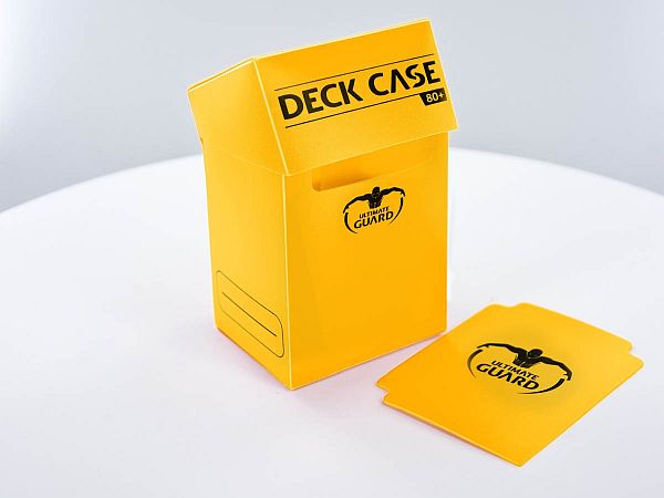 Ultimate Guard Deck Case 80+ Standard Size Yellow Deck Box - Ozzie Collectables