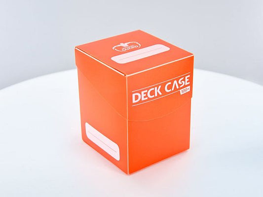 Ultimate Guard Deck Case 100+ Standard Size Orange Deck Box - Ozzie Collectables