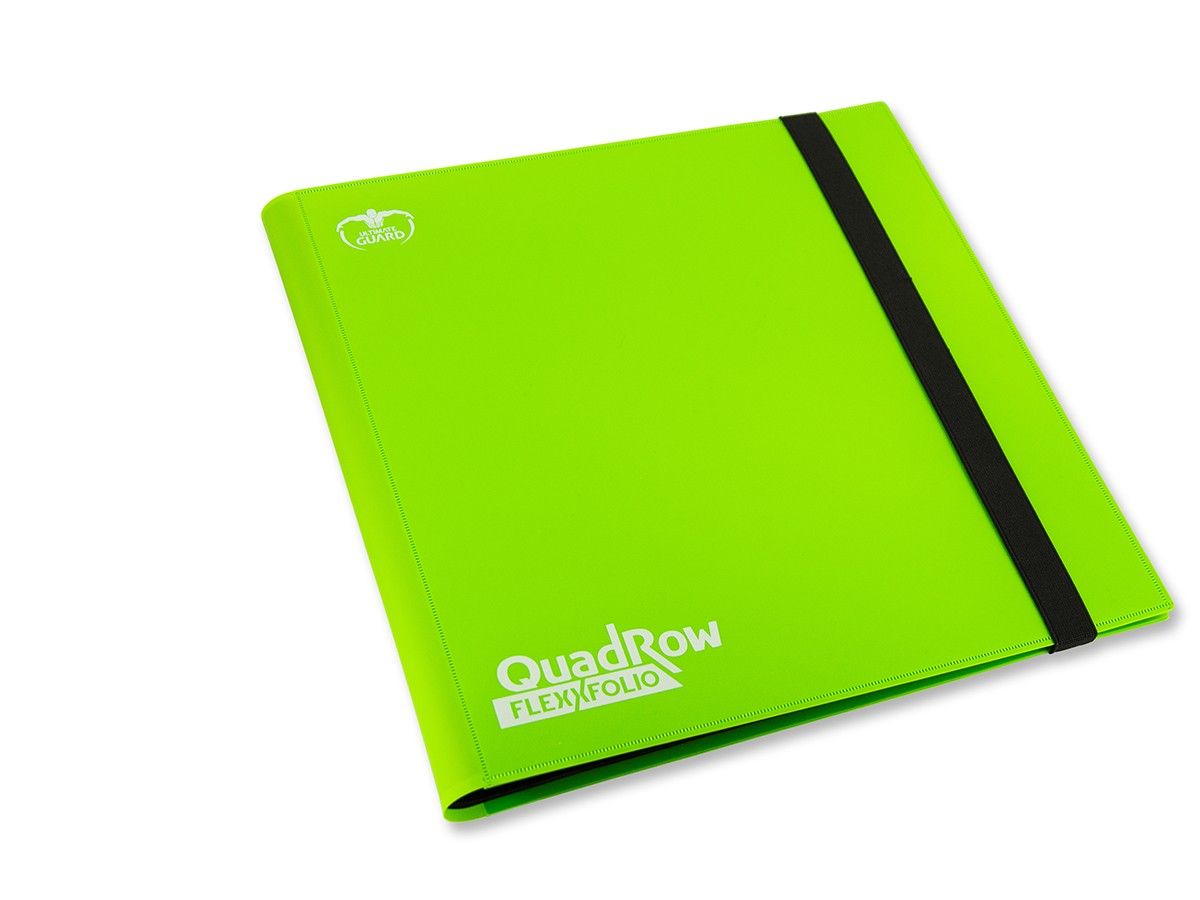 Ultimate Guard 12-Pocket QuadRow FlexXfolio Light Green Folder - Ozzie Collectables