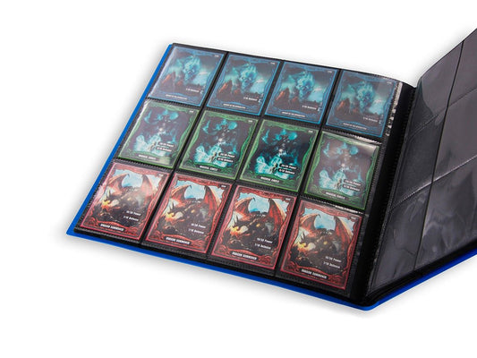 Ultimate Guard 12-Pocket QuadRow FlexXfolio Blue Folder - Ozzie Collectables