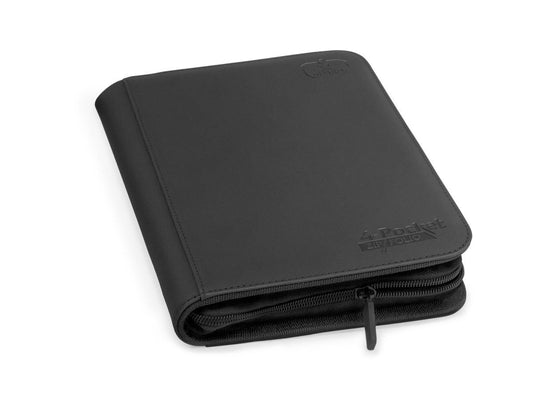 Ultimate Guard 4-Pocket ZipFolio XenoSkin Black Folder - Ozzie Collectables