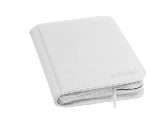 Ultimate Guard 4-Pocket ZipFolio XenoSkin White Folder - Ozzie Collectables