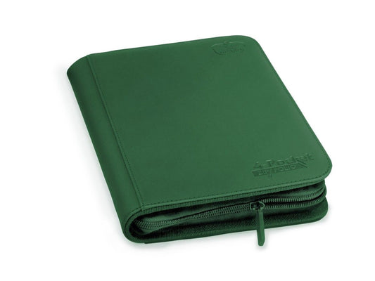 Ultimate Guard 4-Pocket ZipFolio XenoSkin Green Folder - Ozzie Collectables