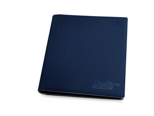 Ultimate Guard 12-Pocket QuadRow Portfolio XenoSkin Dark Blue Folder - Ozzie Collectables
