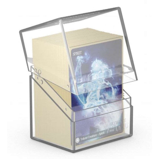 Ultimate Guard Boulder Deck Case 80+ Standard Size Clear Deck Box - Ozzie Collectables