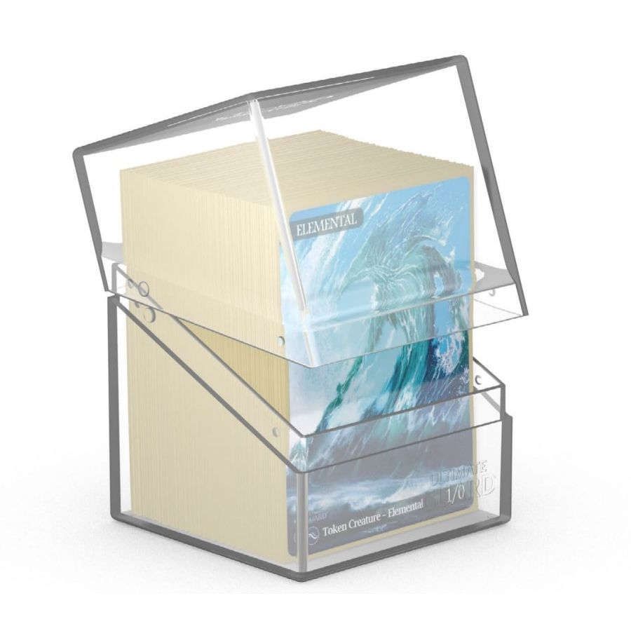 Ultimate Guard Boulder Deck Case 100+ Standard Size Clear Deck Box - Ozzie Collectables