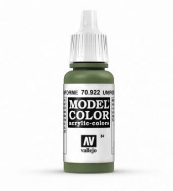 Vallejo Model Colour Uniform Green 17 ml - Ozzie Collectables
