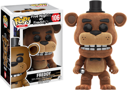 Five Nights at Freddy's - Freddy Flocked US Exclusive Pop! Vinyl - Ozzie Collectables
