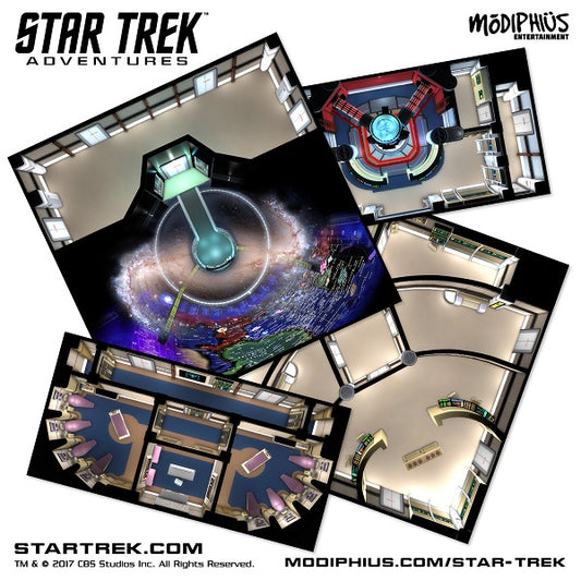 Star Trek Adventures Next Generation Starfleet Deck Tiles - Ozzie Collectables