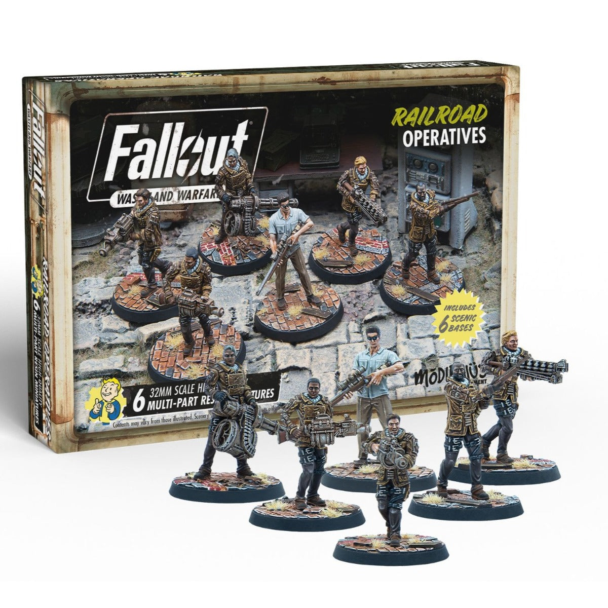 Fallout Wasteland Warfare - Railroad Operatives