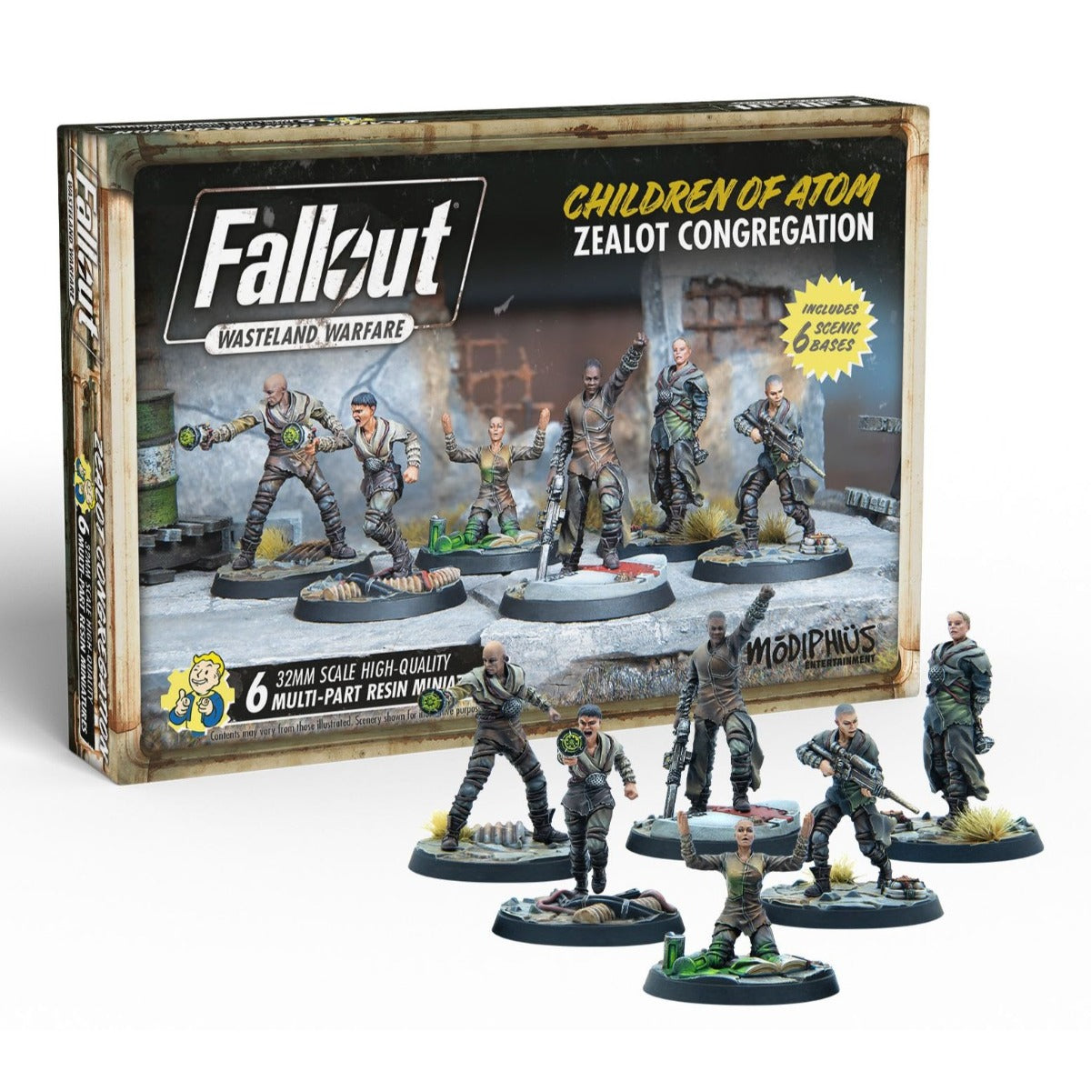 Fallout Wasteland Warfare - Children of Atom Zealot Congregation