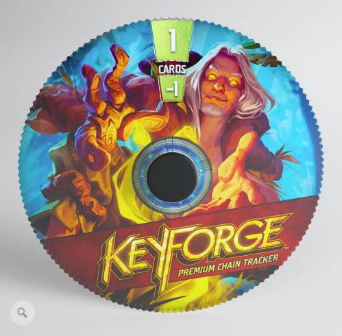 KeyForge Premium Chain Tracker Untamed - Ozzie Collectables