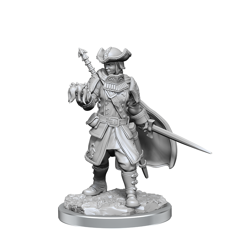 Magic the Gathering Unpainted Miniatures Thraben Inspector & Tireless Tracker