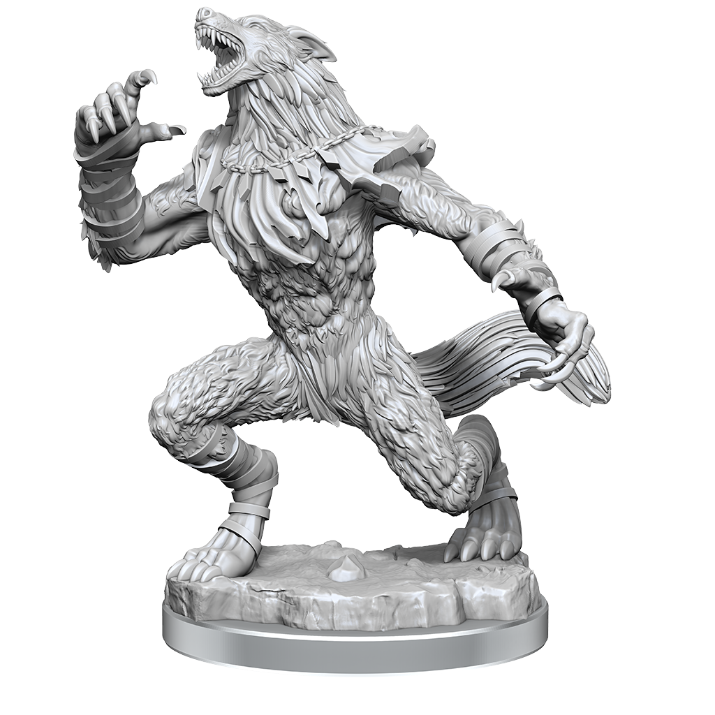 Magic the Gathering Unpainted Miniatures Arlinn Kord & Tovolar