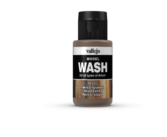 Vallejo Model Wash Oiled Earth 35 ml - Ozzie Collectables