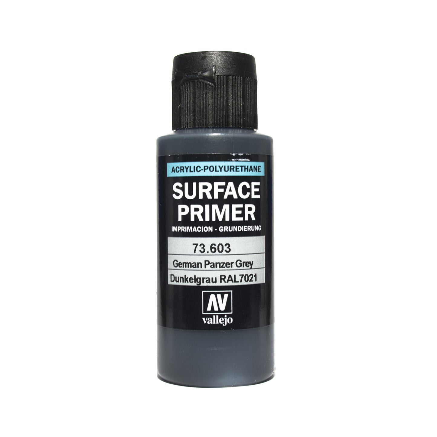 Vallejo Surface Primer Ger Panzer Grey 60 ml - Ozzie Collectables
