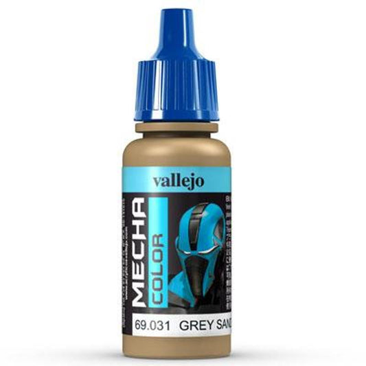 Vallejo Mecha Colour Grey Sand 17ml Acrylic Paint - Ozzie Collectables