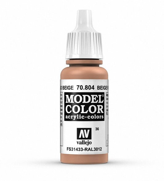 Vallejo Model Colour Beige Red 17 ml - Ozzie Collectables