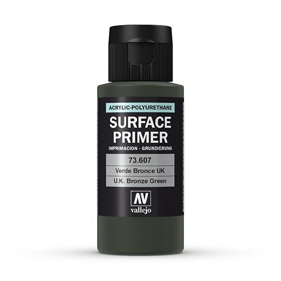 Vallejo Surface Primer UK Bronze Green 60 ml - Ozzie Collectables