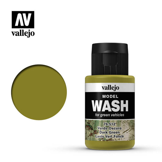 Vallejo Model Wash - Dark Green 35 ml