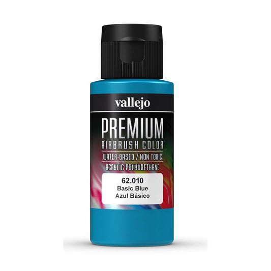 Vallejo Premium Colour Basic Blue 60 ml - Ozzie Collectables