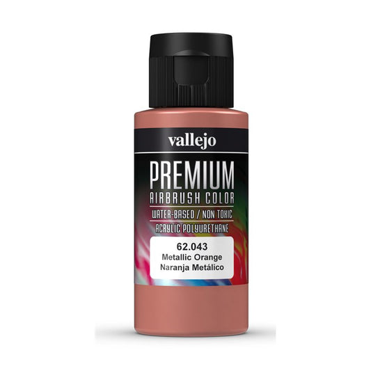Vallejo Premium Colour Metallic Orange 60 ml - Ozzie Collectables