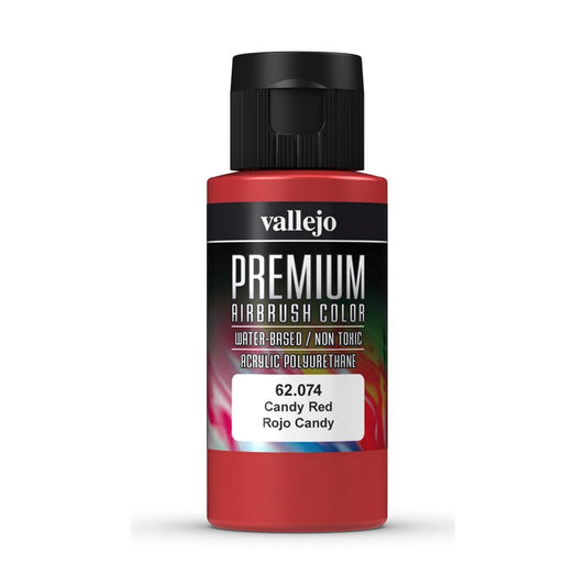 Vallejo Premium Colour Candy Red 60 ml - Ozzie Collectables